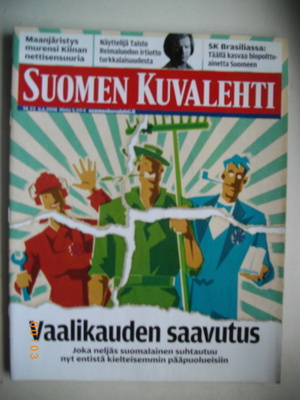 Suomen Kuvalehti Nro 23/2008. (20.3)