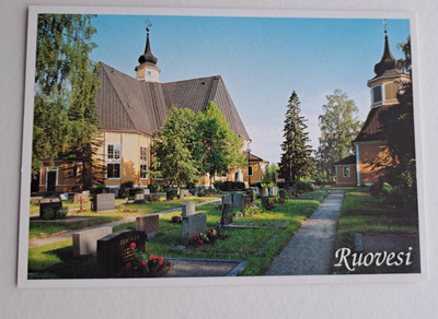 Ruovesi, Puukirkko vuodelta 1778, kulkenut käsipostissa