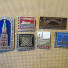 CCCP: kuusi vintage Moskova-pinssiä - pikkukuva 1