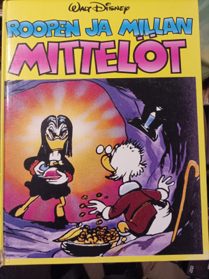 Roopen ja Millan Mittelöt-sarjakuvakirja