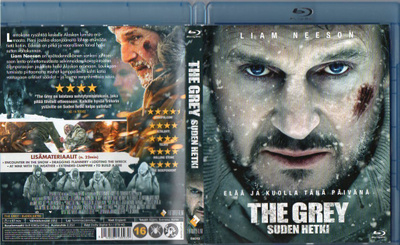 GREY - SUDEN HETKI (5 972) -FI- BLU-RAY liam neeson 2012