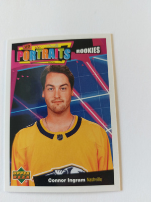 2020-21 Upper Deck UD Portraits #P62 Connor Ingram