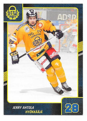 2013-14 Cardset #106 Jerry Ahtola , Lukko