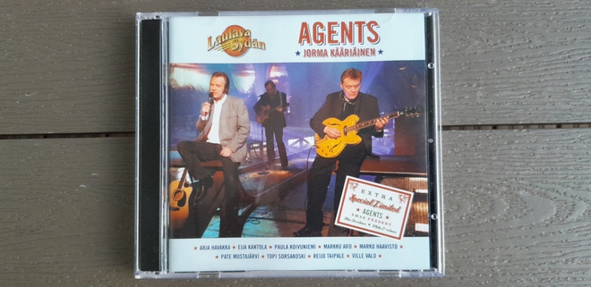 CD: Agents & Jorma Kääriäinen - Laulava Sydän 2xCD (1999)