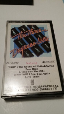 The Three Degrees. Live. C-kasetti.