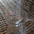 Lasinen / lasi Kermakko / Kermanekka ja Sokerikko / Maljakko - pikkukuva 1