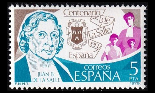 Espanja 2403 ** Lasallian koulut 100v (1979)