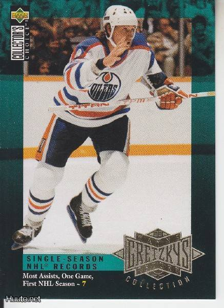 Wayne Gretzky 95 UD CC gretzky collection g7