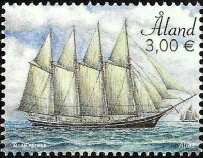 Åland 2018 Purjealuksia 3,00 € ** LaPe 439