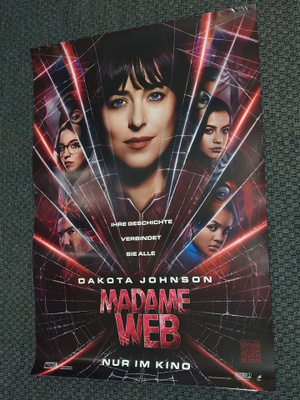 MADAME WEB - elokuvajuliste ( 85 x 59 cm )