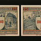 Saksa Notgeld 2 x 25, 2 x 50, 2 x 75 Pfg, Eisenach 1922 - pikkukuva 5