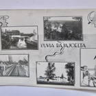VANHA Postikortti Rajajoki Rautatie Asema Juna ym 1920-l - pikkukuva 1