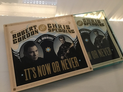 Robert Gordon & Chris spedding . Its now or never CD