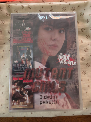 Mutant Girls 3 dvd paketti UUSI MUOVEISSA