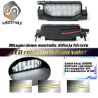 Mazda 6 / RX-8 LED rekisterikilven valot — kirkk - pikkukuva 2