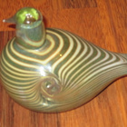 IITTALA Oiva Toikka - ALLI Lasilintu - Nuutajärvi - pikkukuva 2