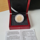 10 mk 1995 Ag/Au Proof, Suomen EU-jäsenyys juhlaraha - pikkukuva 2