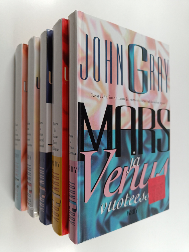 John Gray : Mars ja Venus : Miehet ovat Marsista, naiset ...