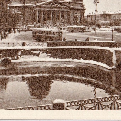 Leningrad, St. Isaac`s Square , e235