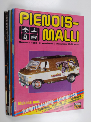Pienoismalli vuosikerta 1983 (1-8)