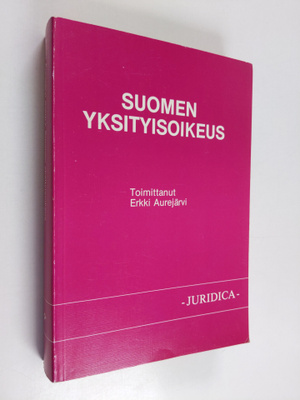 Erkki (toim.) Aurejärvi : Suomen yksityisoikeus