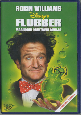 Disney: FLUBBER – MAAILMAN MAHTAVIN MÖNJÄ - Suomi-DVD 1997