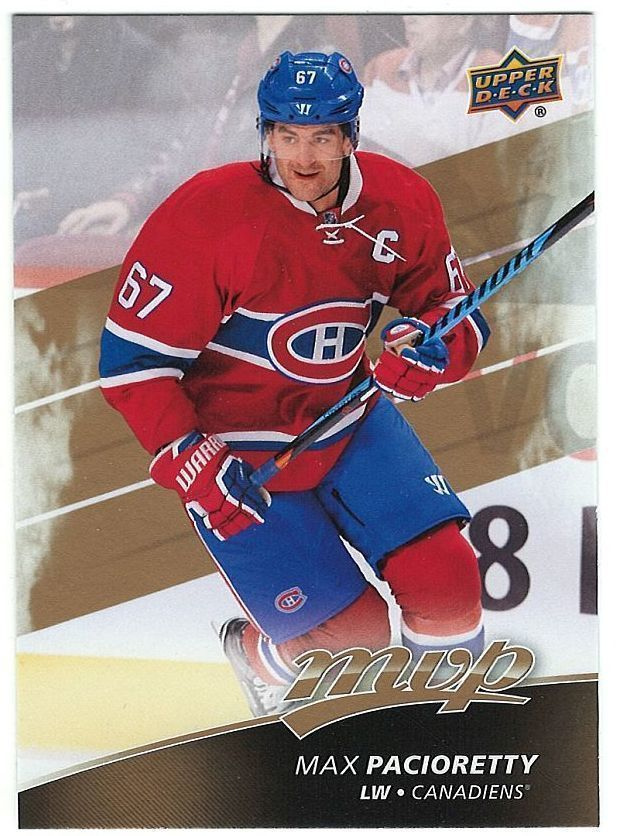 17-18 Upper Deck MVP #45 Max Pacioretty