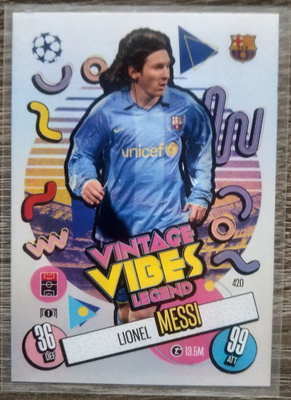 Lionel Messi vintage vibes Legend