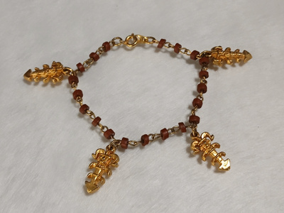 24k Gold plated South America rannekoru