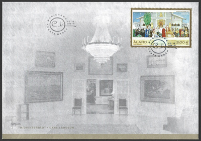 FDC Åland 2015  Midvinterblot   LaPe  ÅL 395