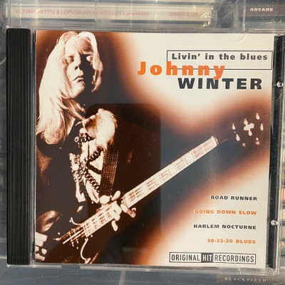 JOHNNY WINTER - Livin’ In The Blues cd