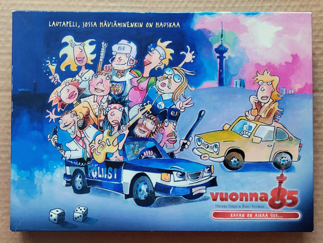 VUONNA 85 – Manserockmusikaalilautapeli 2008, siisti! Eput!!