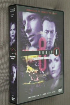 6DVD X-Files Salaiset kansiot kausi 8 ( 2000-2001 )