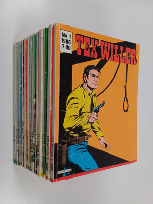 Tex Willer vuosikerta 1986 (puuttuu nrot 6, 7 ja 12)