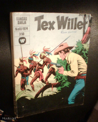Tex Willer n:o 10/1974 Taistelu merellä (Sis.pk:t)