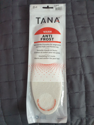 Anti Frost pohjallinen paleleville vapaille 42/43