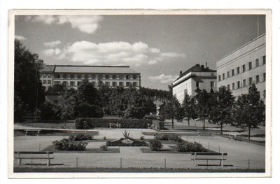 Vanha kortti, Jyväskylä, Kirkkopuisto