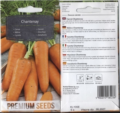 Porkkana "Chantenay" - siemenet #