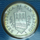 2004 SAN MARINO 5€ hopea Bartolomeo Borghesi BU laatu - pikkukuva 2