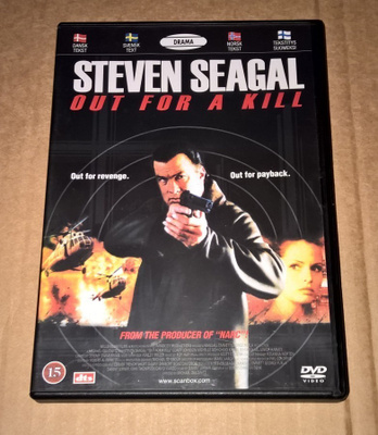 OUT FOR A KILL DVD STEVEN SEAGAL