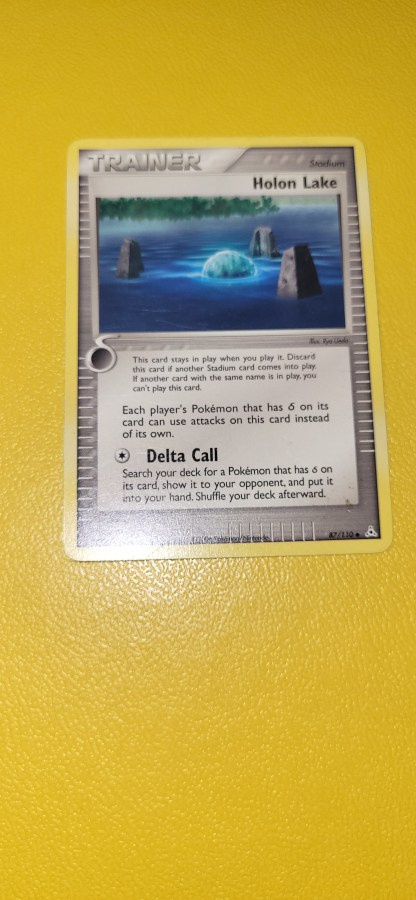 Holon Lake #87 Pokemon Ex Holon Phantoms card