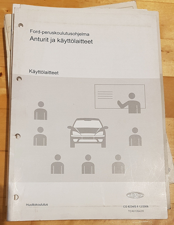 FORD-peruskoulutus : Käyttölaitteet (2006)
