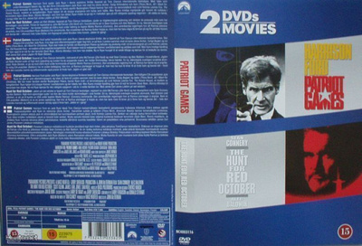 Patriot Games & The Hunt For Red October - (2 DVD)