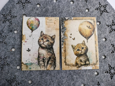 ~Kissa kortti~ 2kpl