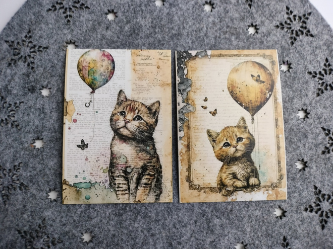 ~Kissa kortti~ 2kpl