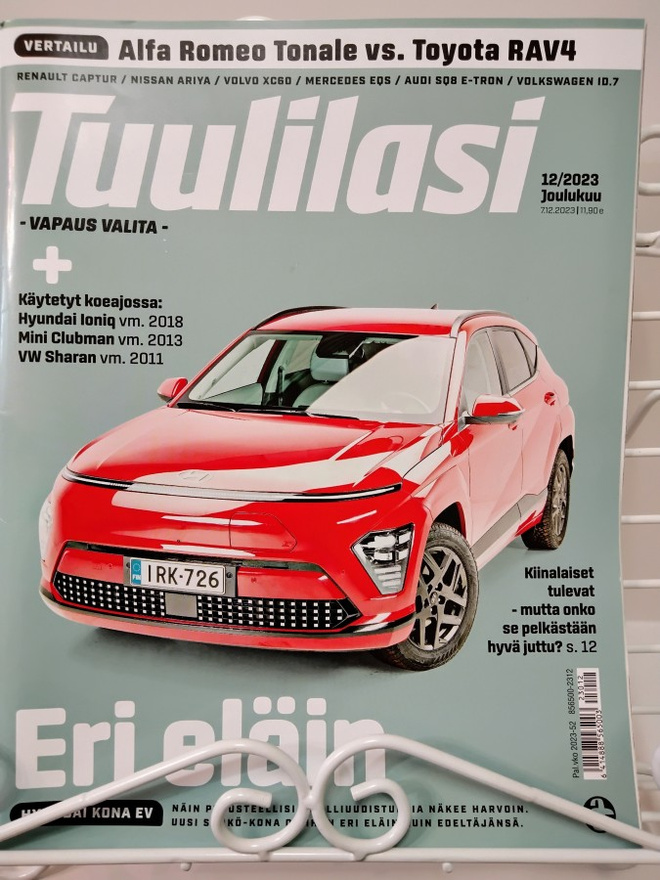 Tuulilasi 12 joulukuu 2023