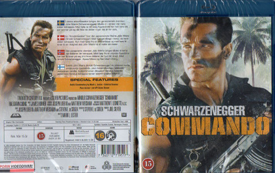Commando (73 205) UUSI -FI- BLU-RAY nordic, arnold schwarze