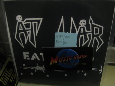 AT WAR - EAT LEAD EX+/M- 7"