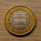 Suomi 5 euro 2011 Uudenmaan maakuntaraha - pikkukuva 2