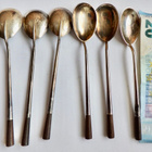 6 VANHAA Lusikka Hopeaa Design 1954 UPEAT - pikkukuva 1